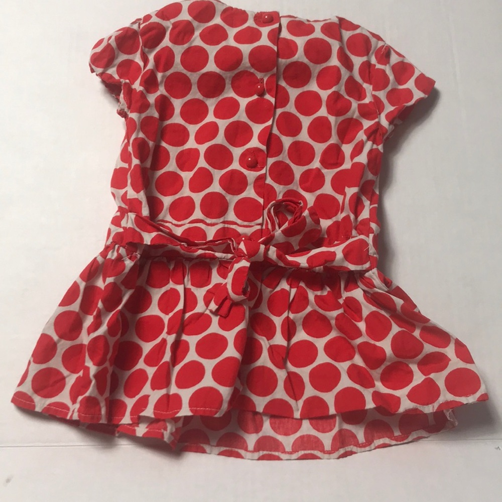 Maggie & Zoe | toddler polka dot top shirt size 2T - Picture 2 of 8